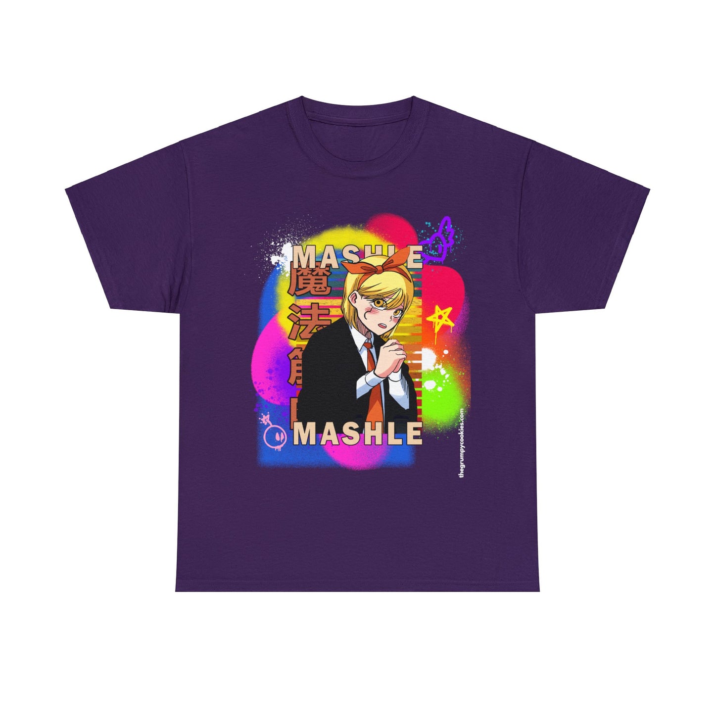 Mashle - Lemon Irvine Graffiti Unisex Heavy Cotton Tee