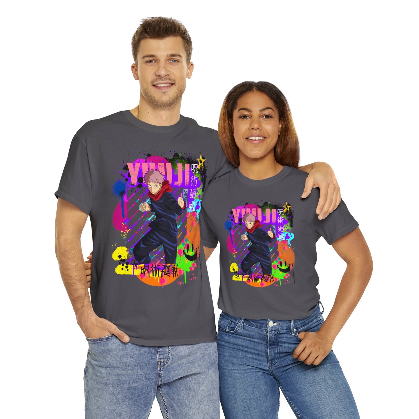 Jujutsu Kaisen - Yuji Says Bring It Unisex Heavy Cotton Tee