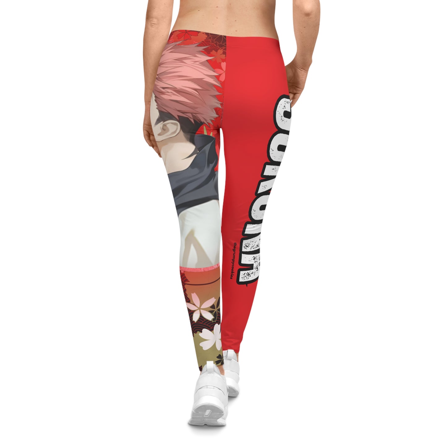 Jujustu Kaisen - Stop & Smell The Flowers Women's Casual Leggings
