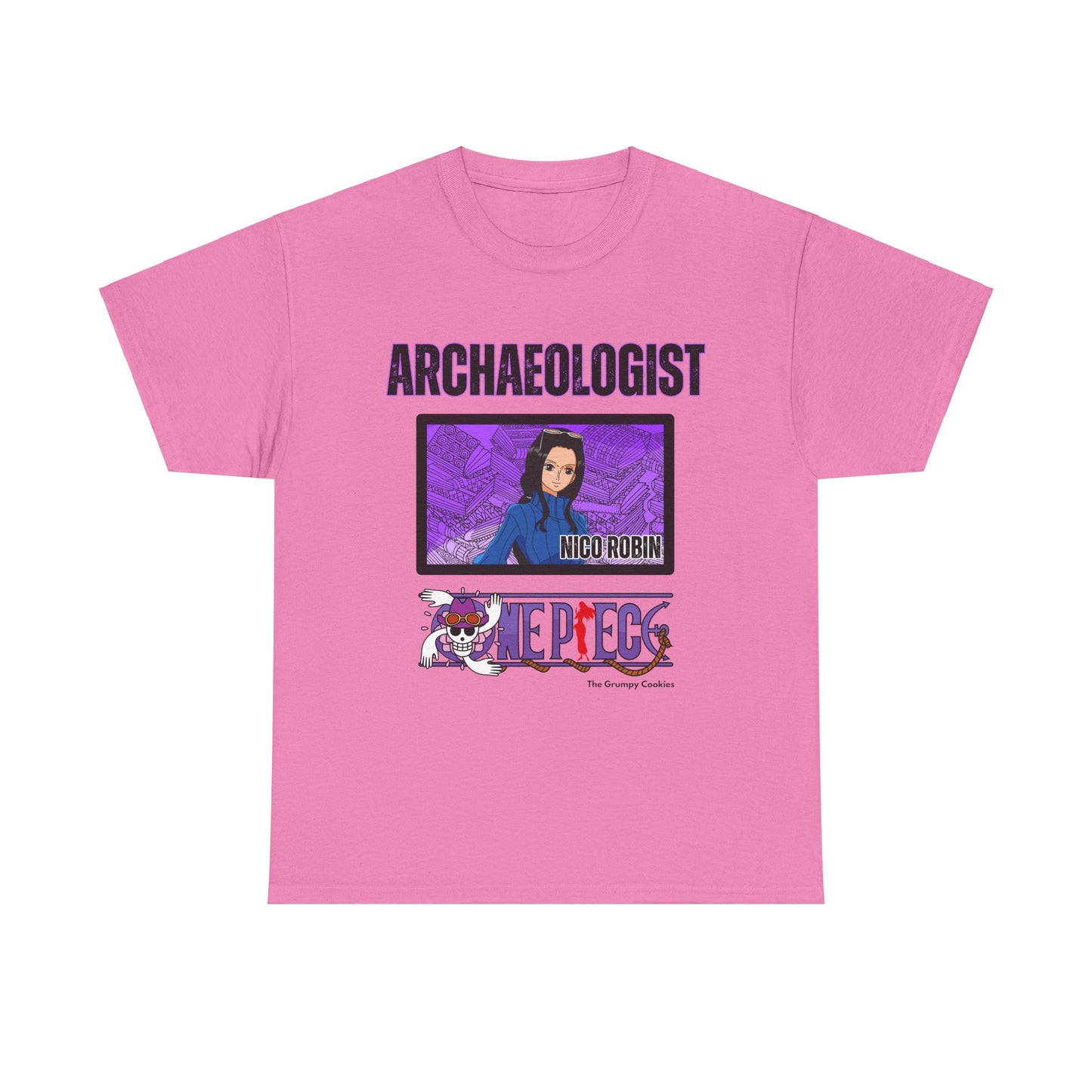 One Piece - Archaeologist Robin Unisex Heavy Cotton Tee
