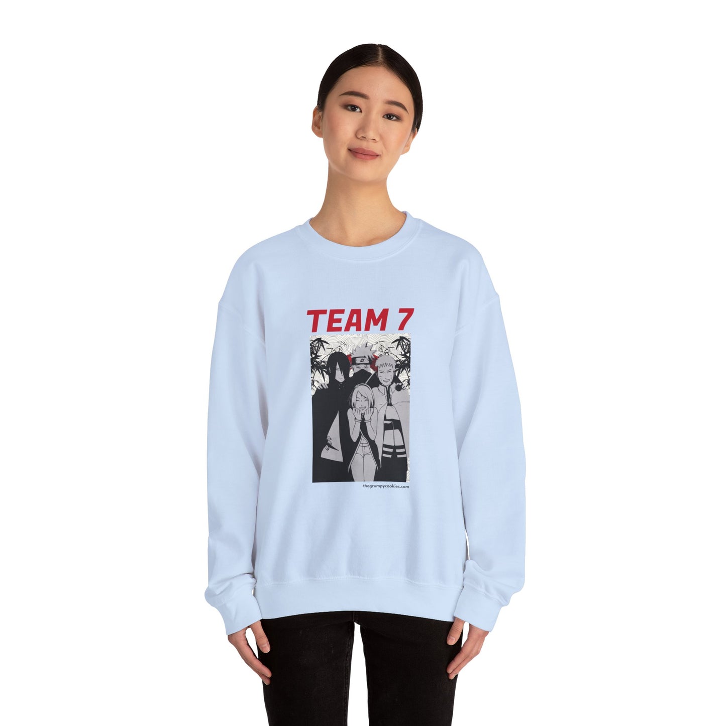 Naruto - Team 7 Unisex Heavy Blend™ Crewneck Sweatshirt