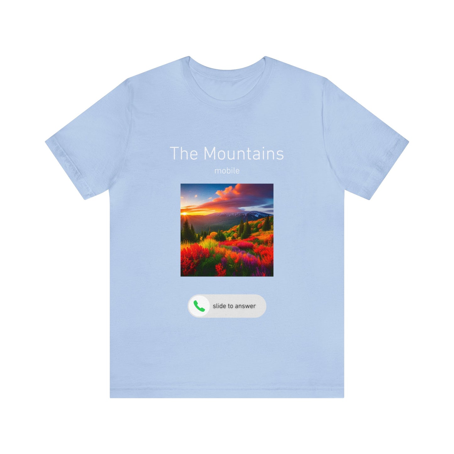 The Grumpy Cookies - Mountains Calling Short Sleeve Tee