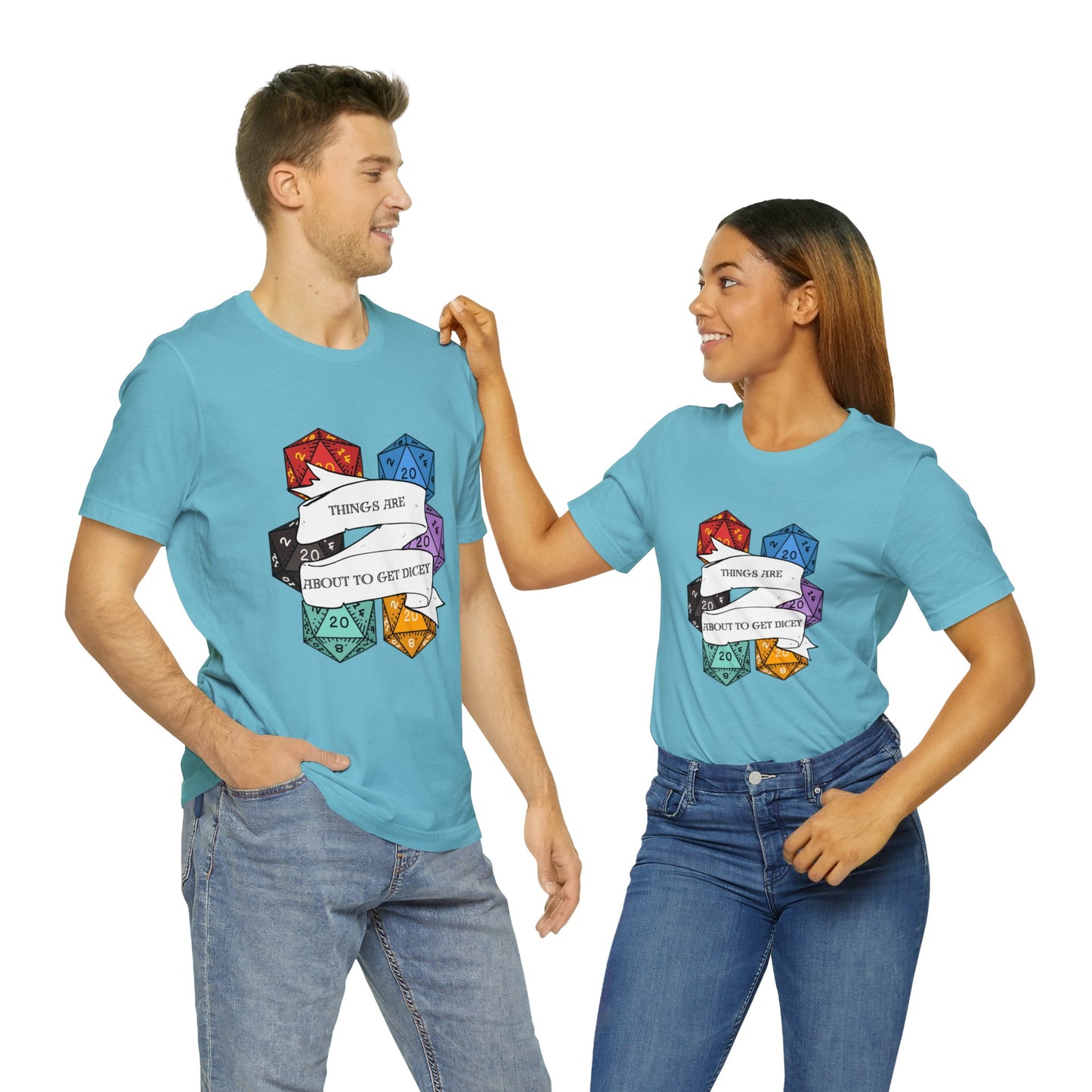 Dungeons & Dragons - Dicey Short Sleeve Tee