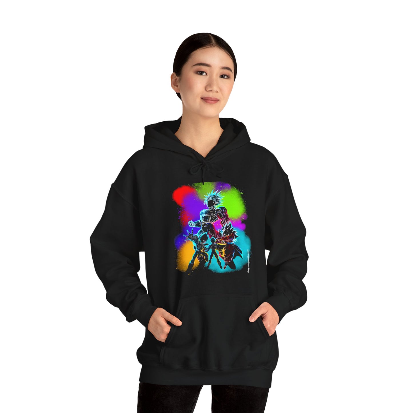 Dragon Ball - Technicolor Unisex Heavy Blend™ Hooded Sweatshirt