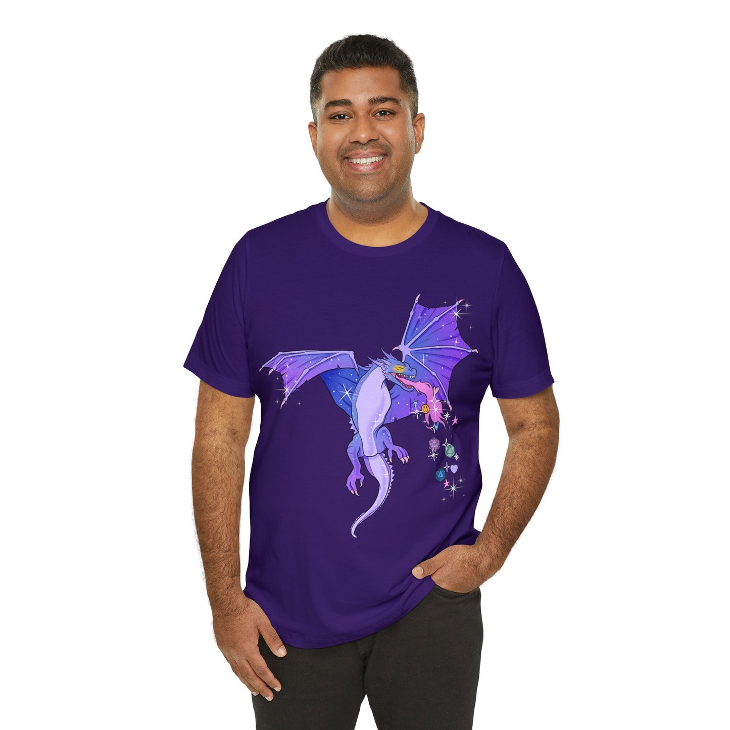 Dungeons & Dragons - Purple Dragon Short Sleeve Tee