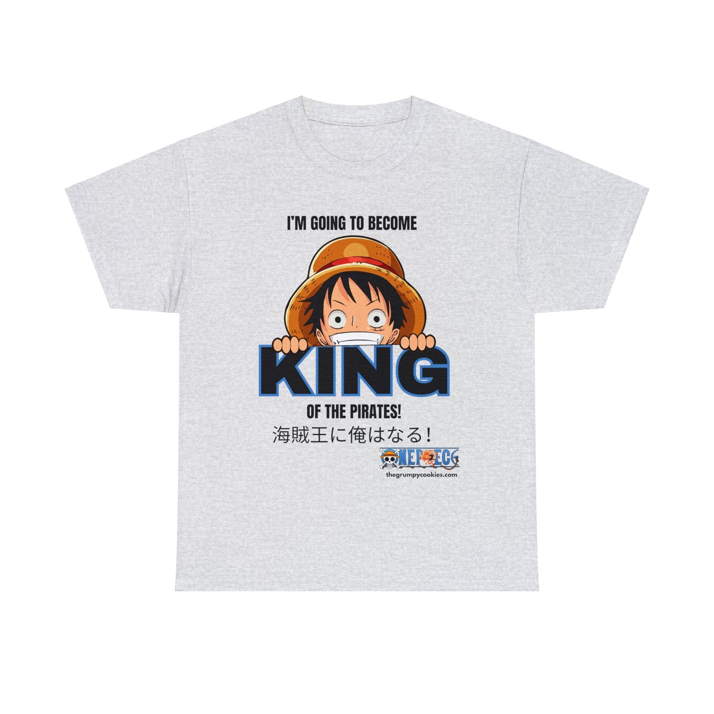 One Piece - King of the Pirates Unisex Heavy Cotton Tee