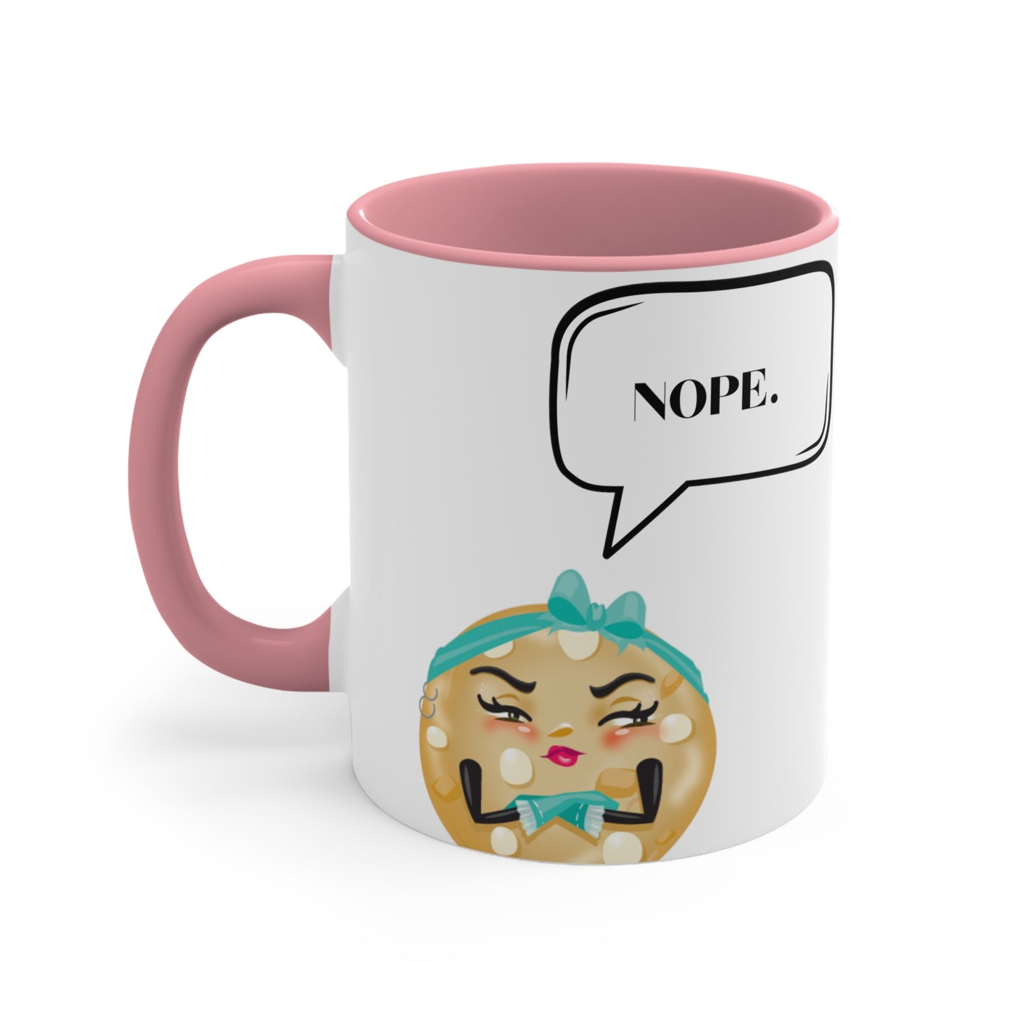 Nope Accent Coffee Mug, 11oz