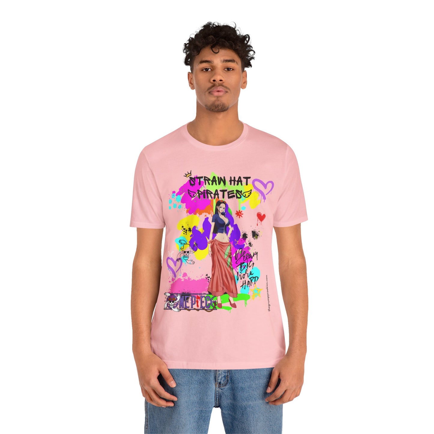 One Piece - Graffiti Robin Unisex Jersey Short Sleeve Tee