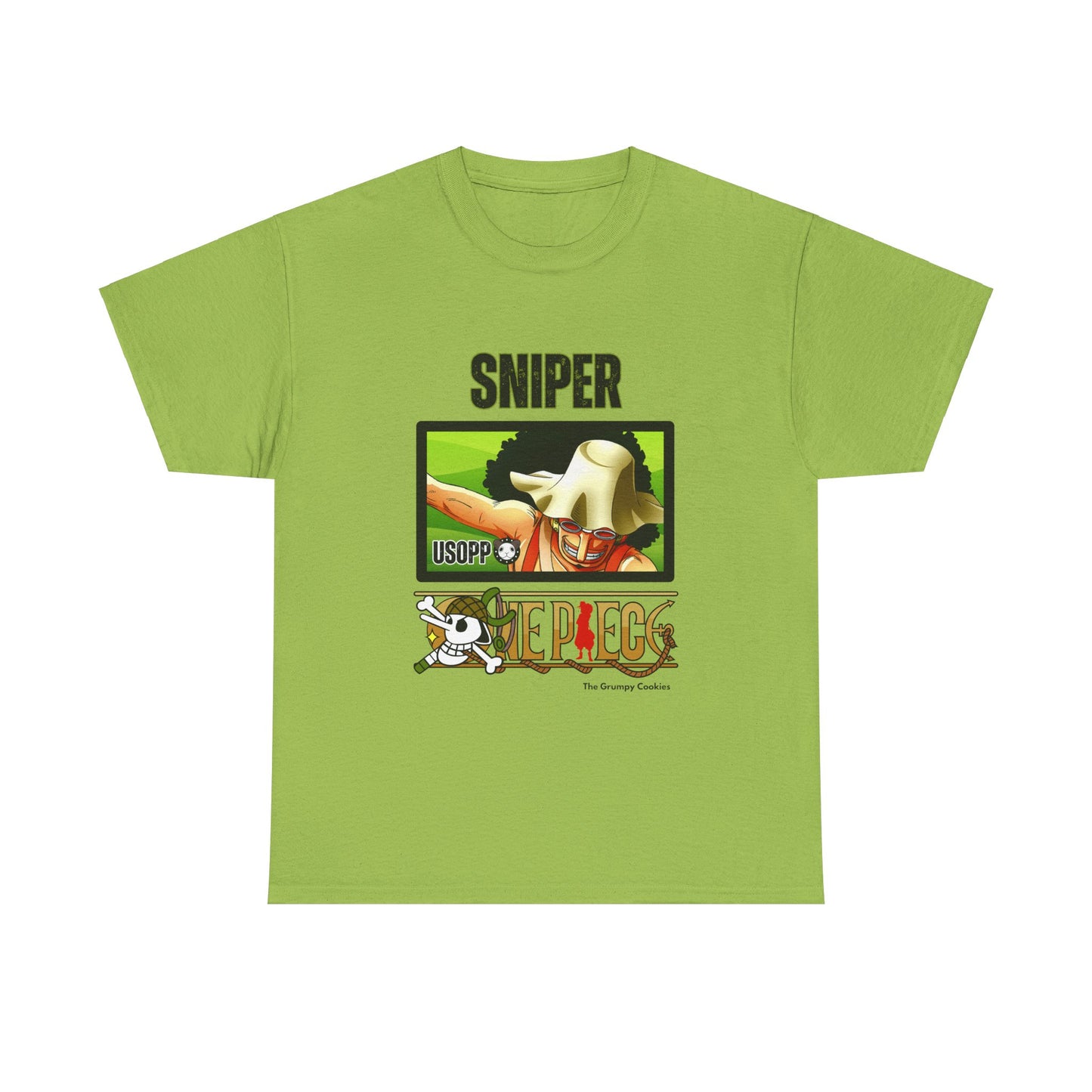 One Piece - Sniper Usopp Unisex Heavy Cotton Tee