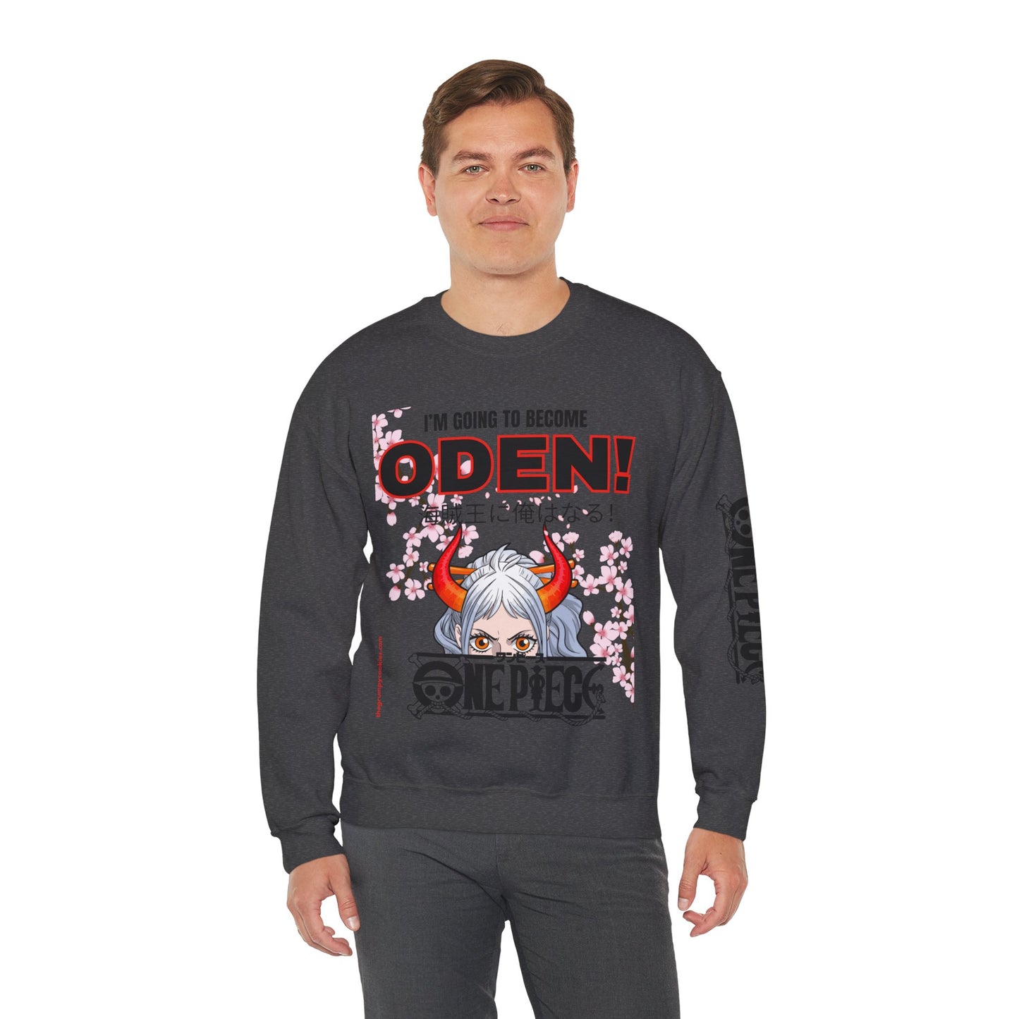 One Piece - I Will Be Oden Unisex Heavy Blend™ Crewneck Sweatshirt