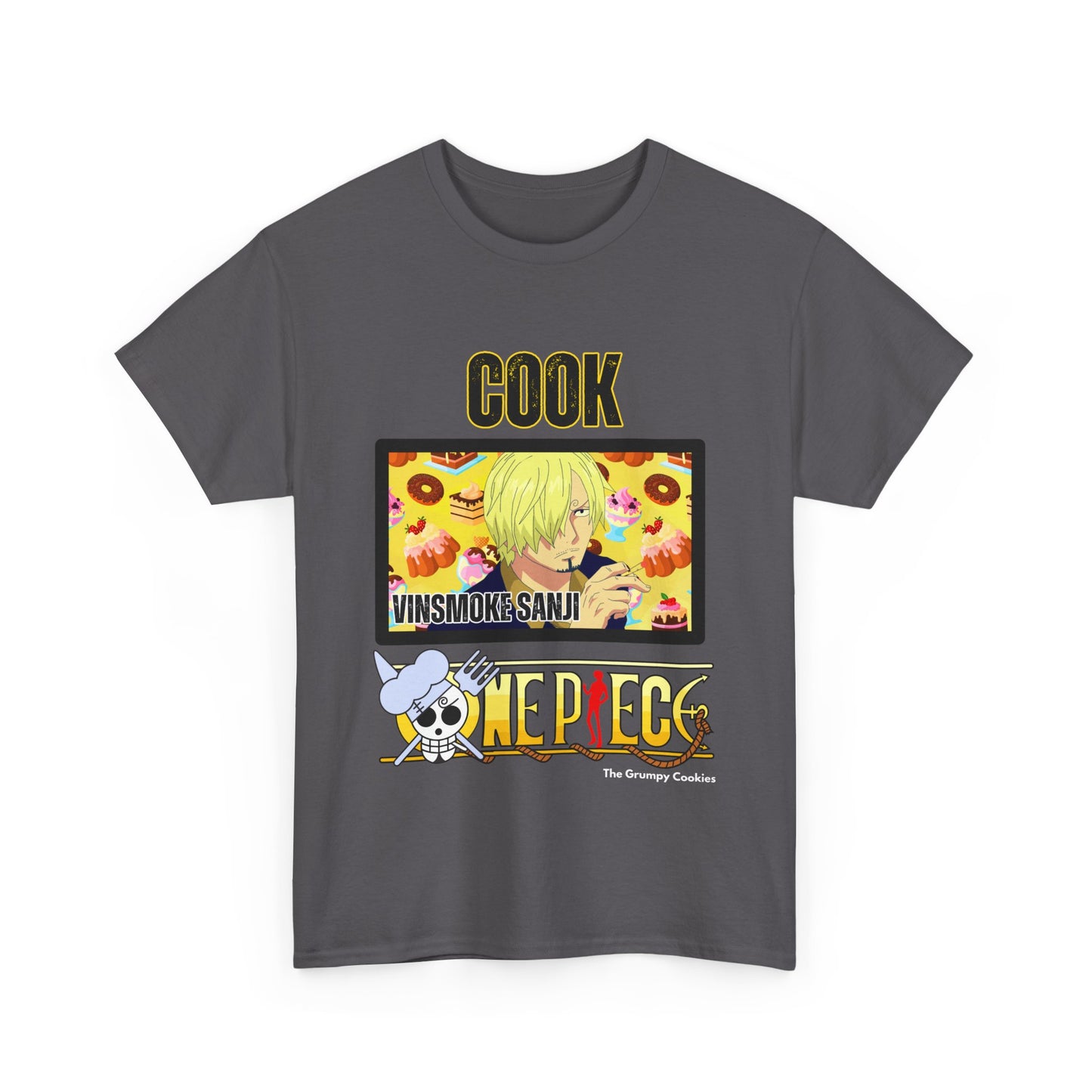 One Piece - Cook Sanji Unisex Heavy Cotton Tee