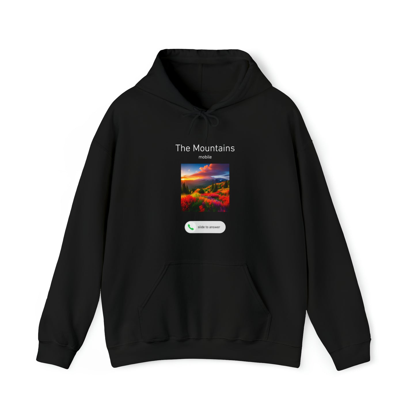 The Grumpy Cookies - Mountains Calling Unisex Heavy Blend™ Hooded Sweatshirt