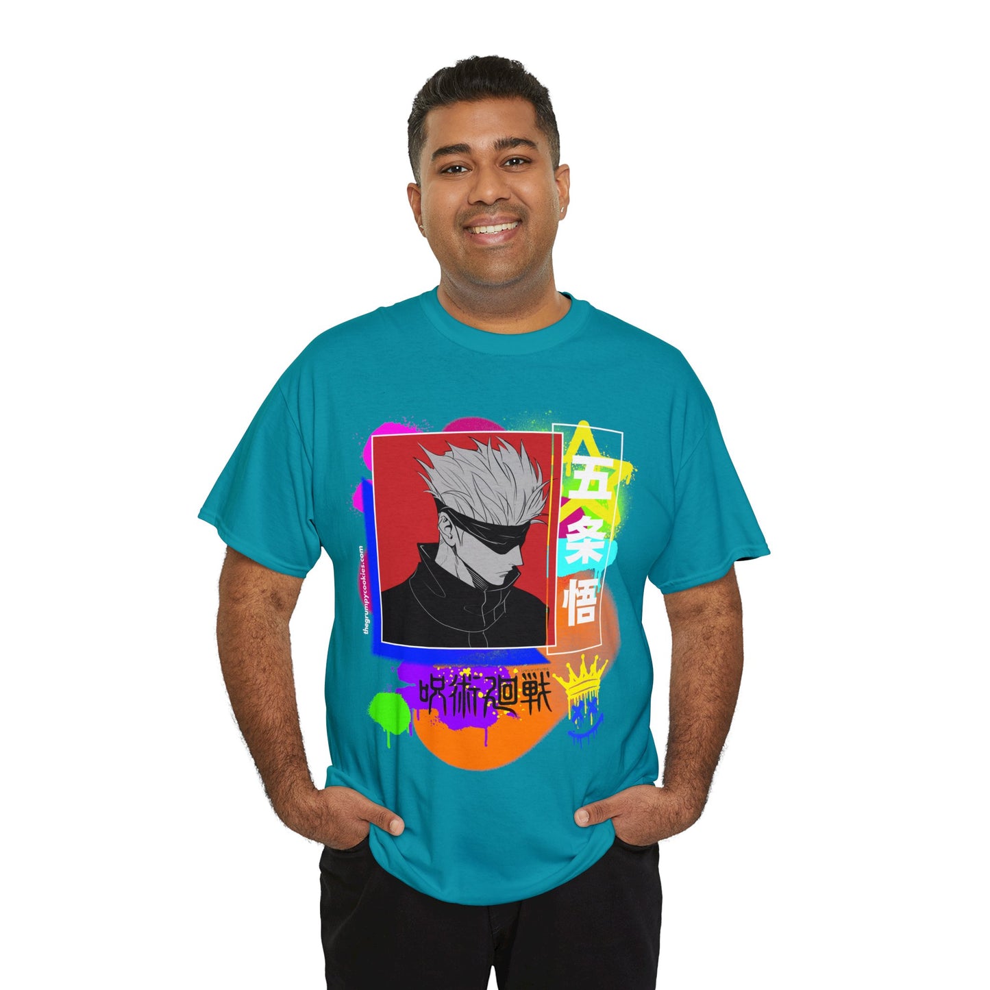 Jujutsu Kaisen - Emo Gojo Unisex Heavy Cotton Tee