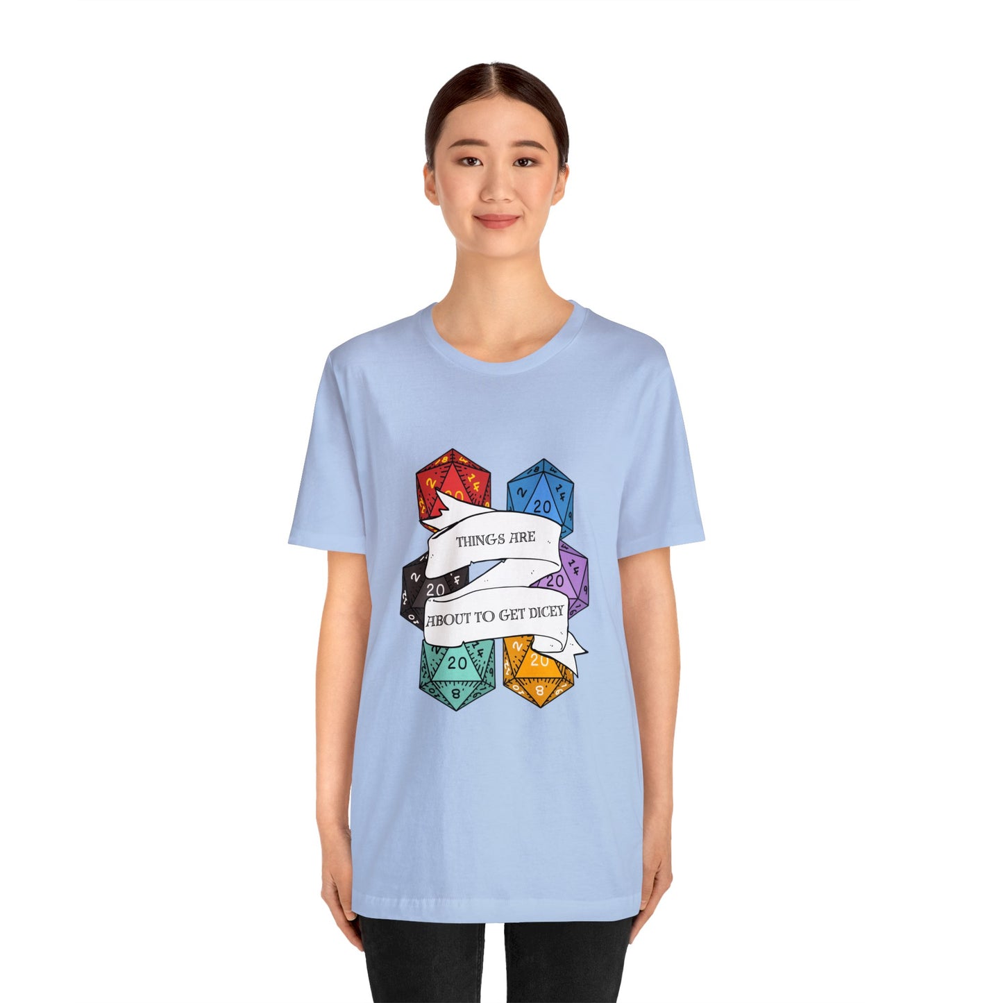 Dungeons & Dragons - Dicey Short Sleeve Tee