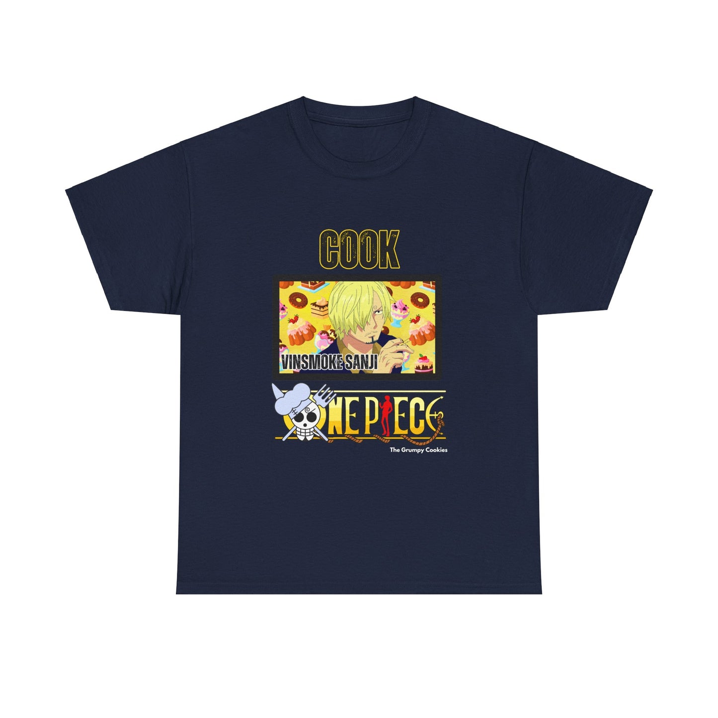One Piece - Cook Sanji Unisex Heavy Cotton Tee