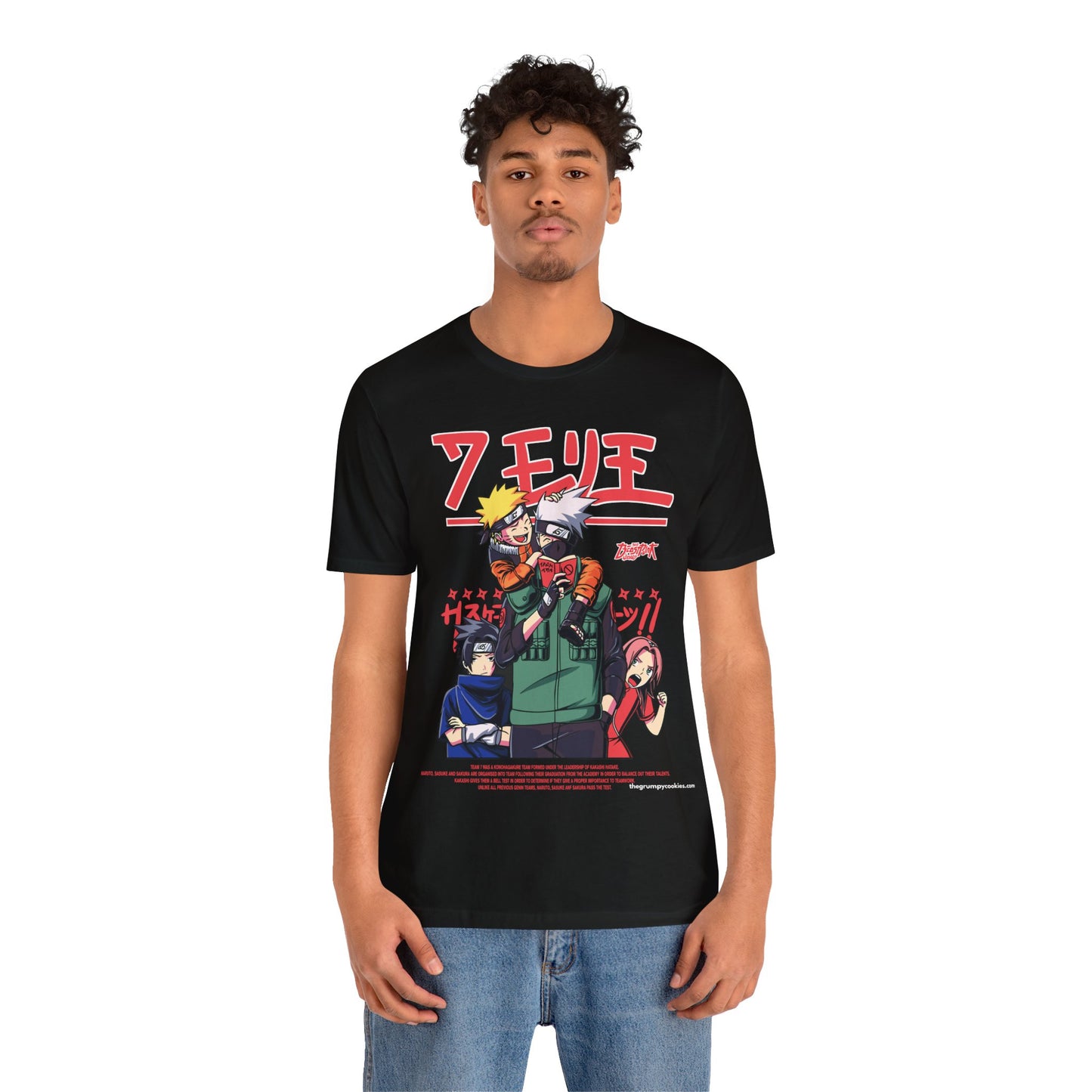 Naruto - Team Kakashi Jersey Short Sleeve Tee