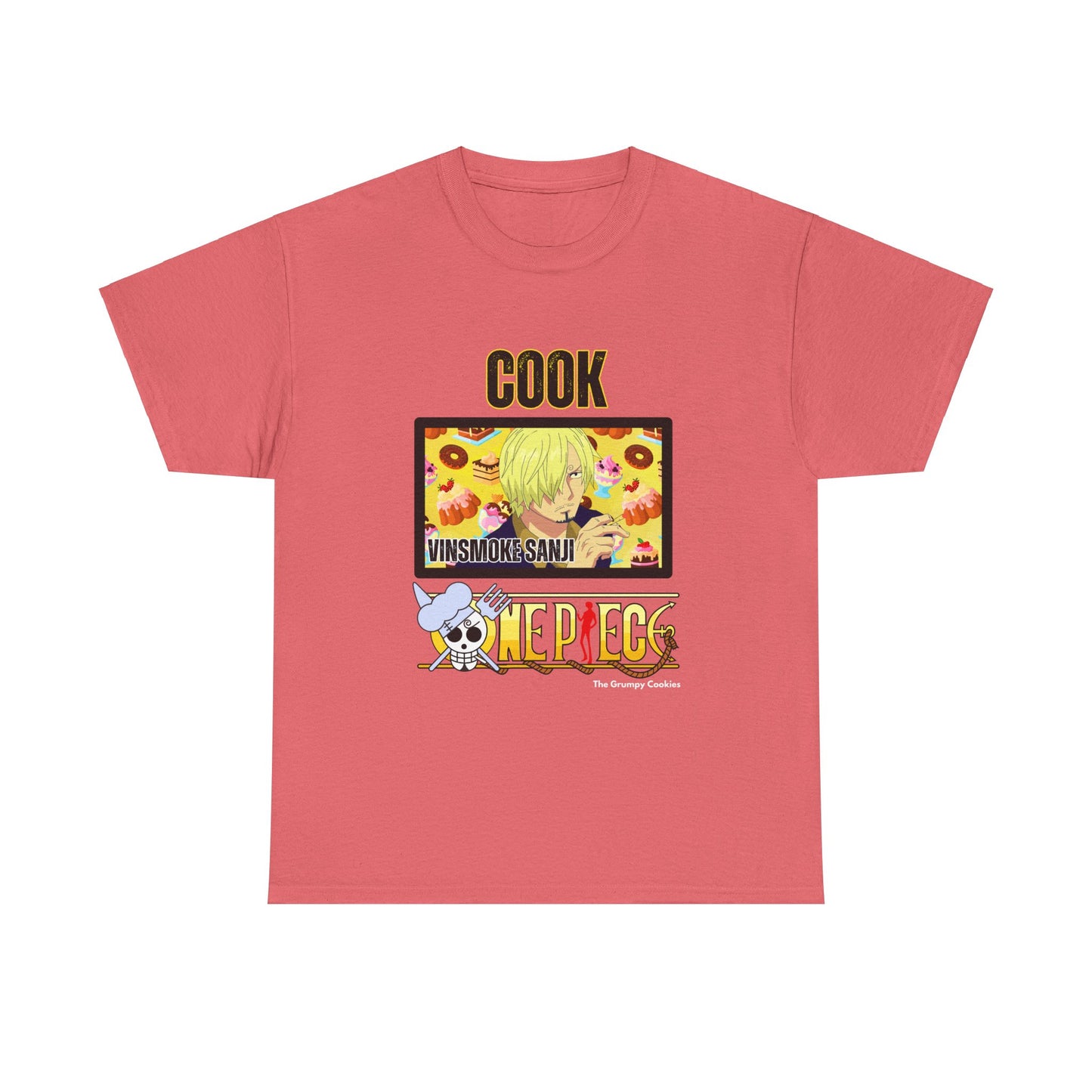 One Piece - Cook Sanji Unisex Heavy Cotton Tee