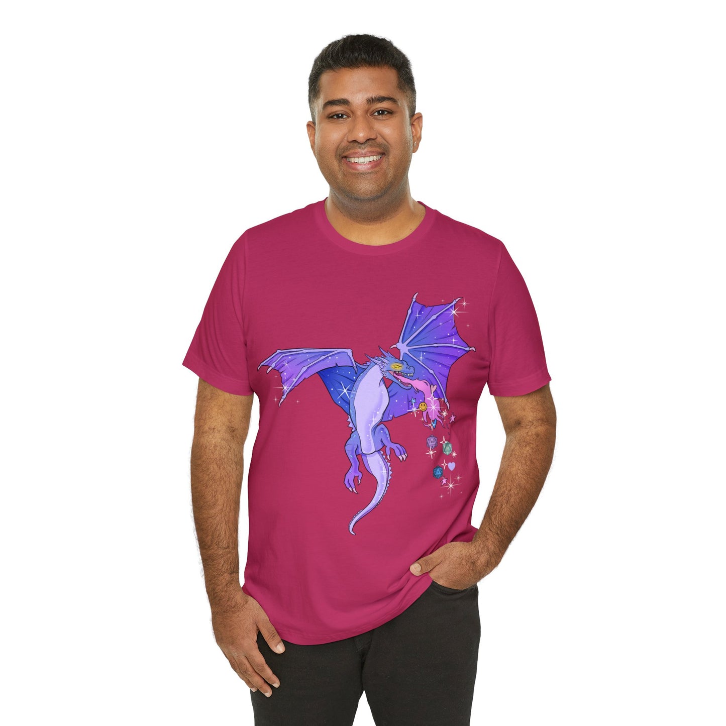 Dungeons & Dragons - Purple Dragon Short Sleeve Tee
