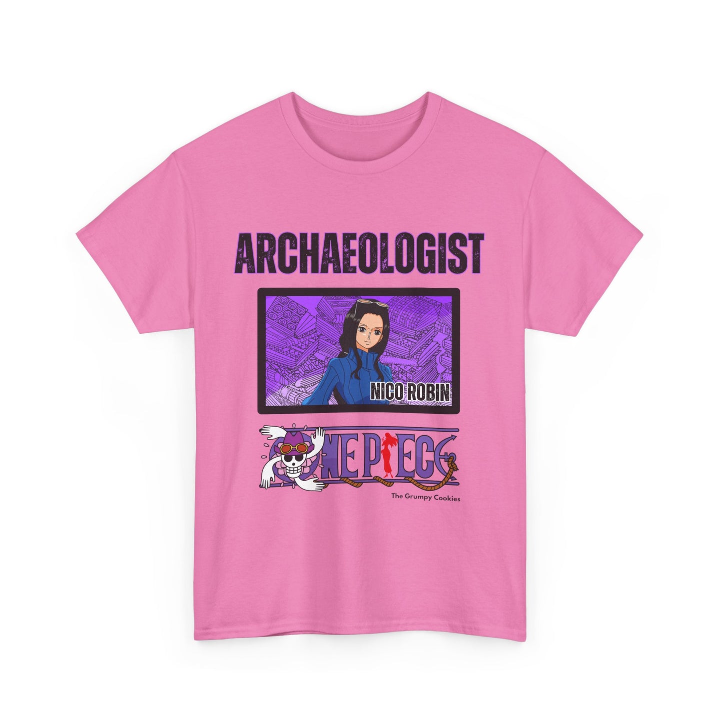 One Piece - Archaeologist Robin Unisex Heavy Cotton Tee