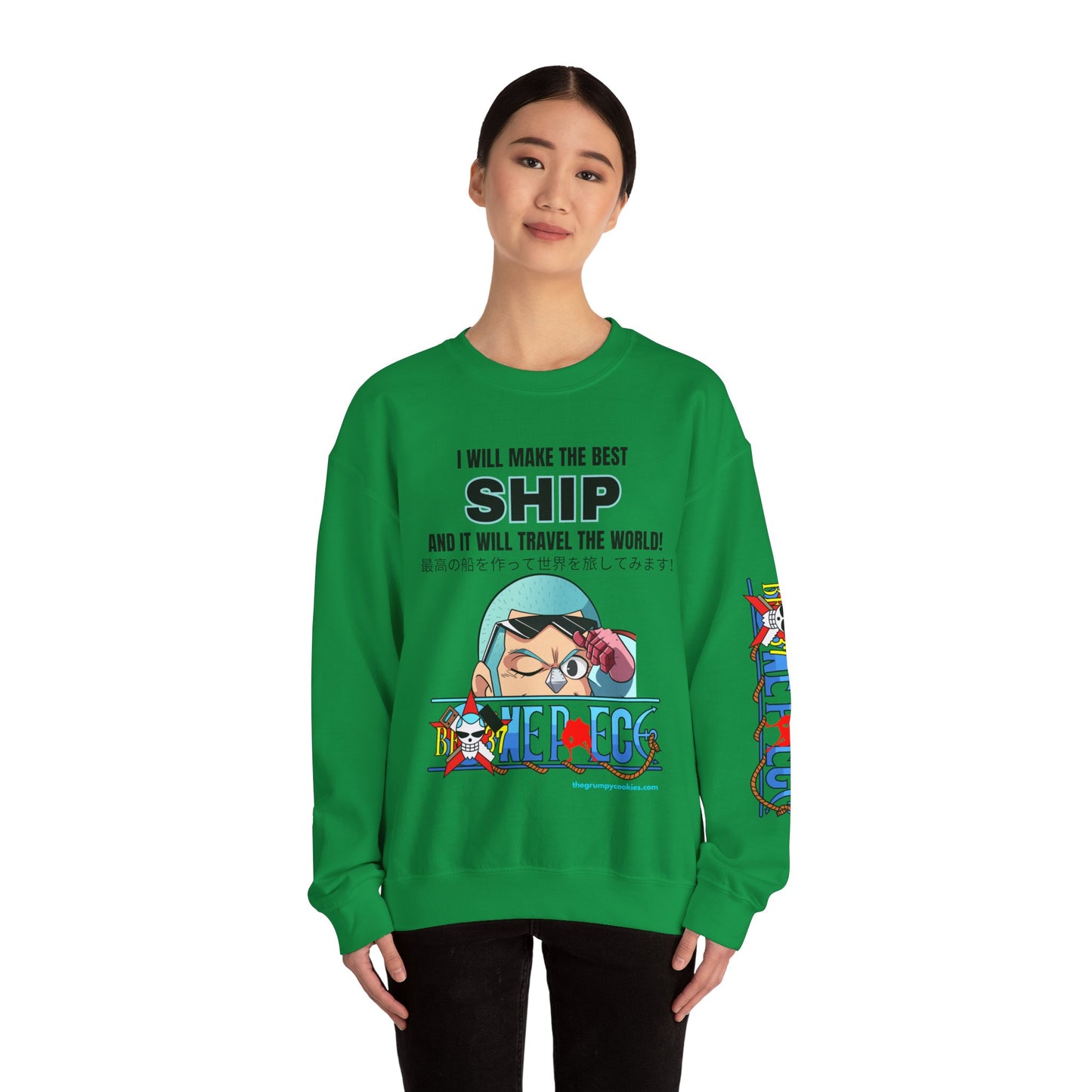 One Piece - World's Greatest Shipwright Unisex Heavy Blend™ Crewneck Sweatshirt