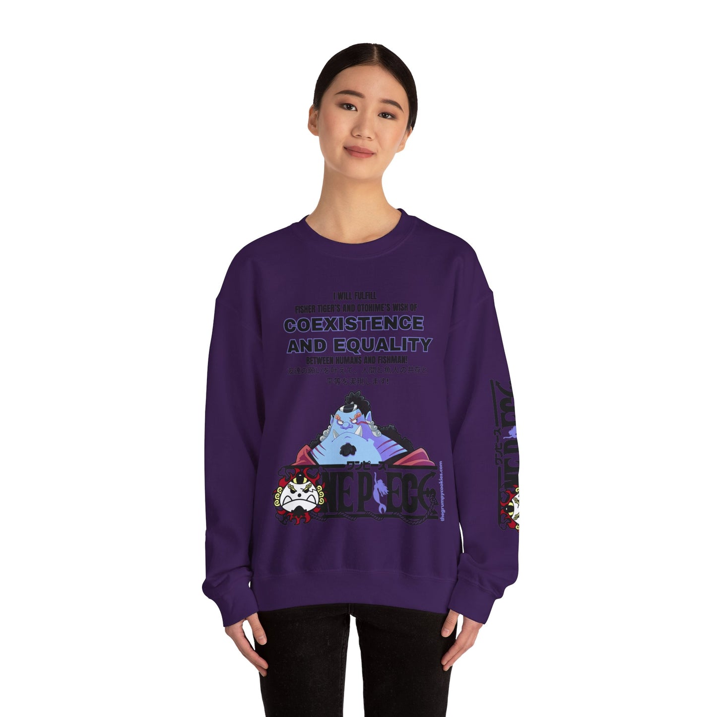 One Piece - Equality Bringer Unisex Heavy Blend™ Crewneck Sweatshirt