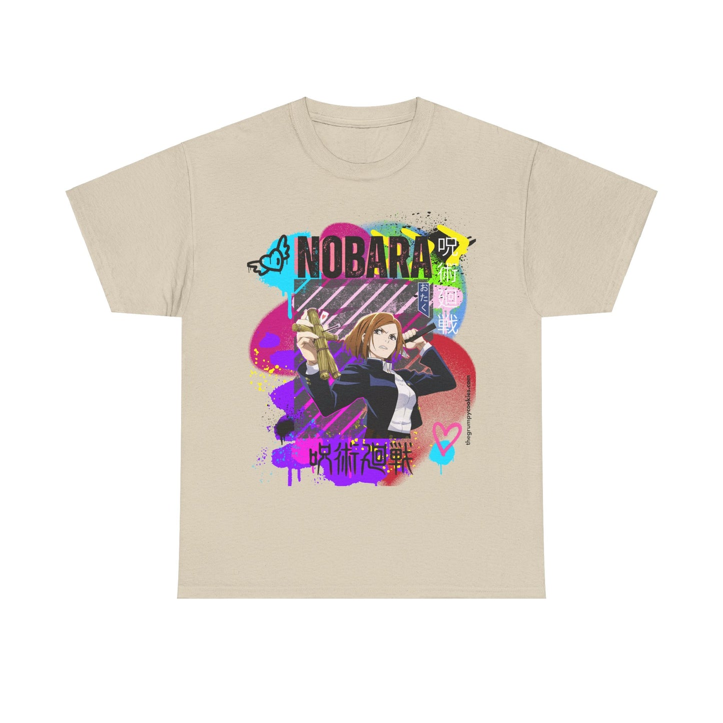 Jujutsu Kaisen - Nobara Means Business Unisex Heavy Cotton Tee