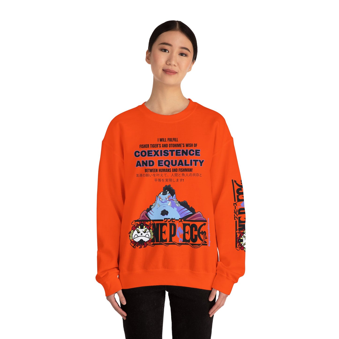 One Piece - Equality Bringer Unisex Heavy Blend™ Crewneck Sweatshirt