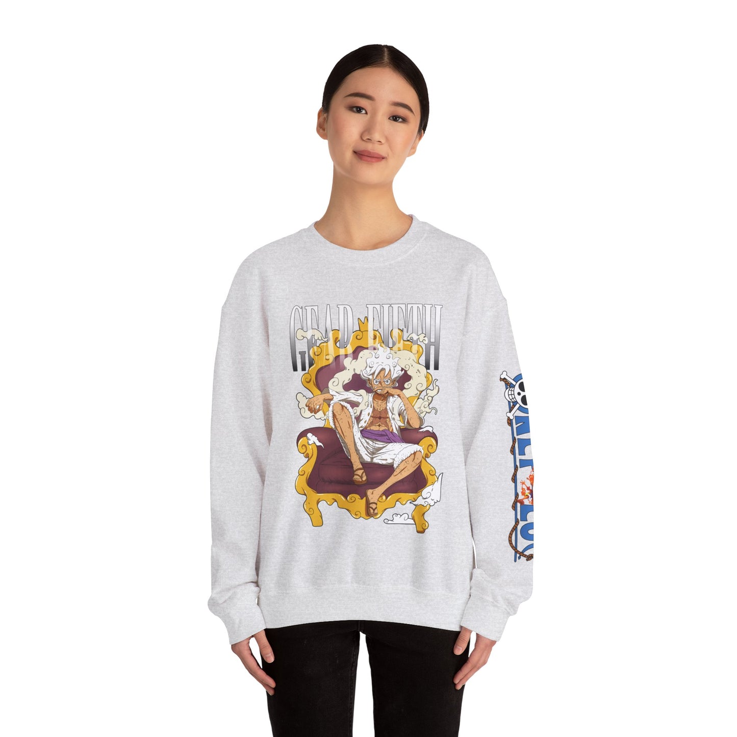 One Piece - Gear Fifth Unisex Heavy Blend™ Crewneck Sweatshirt