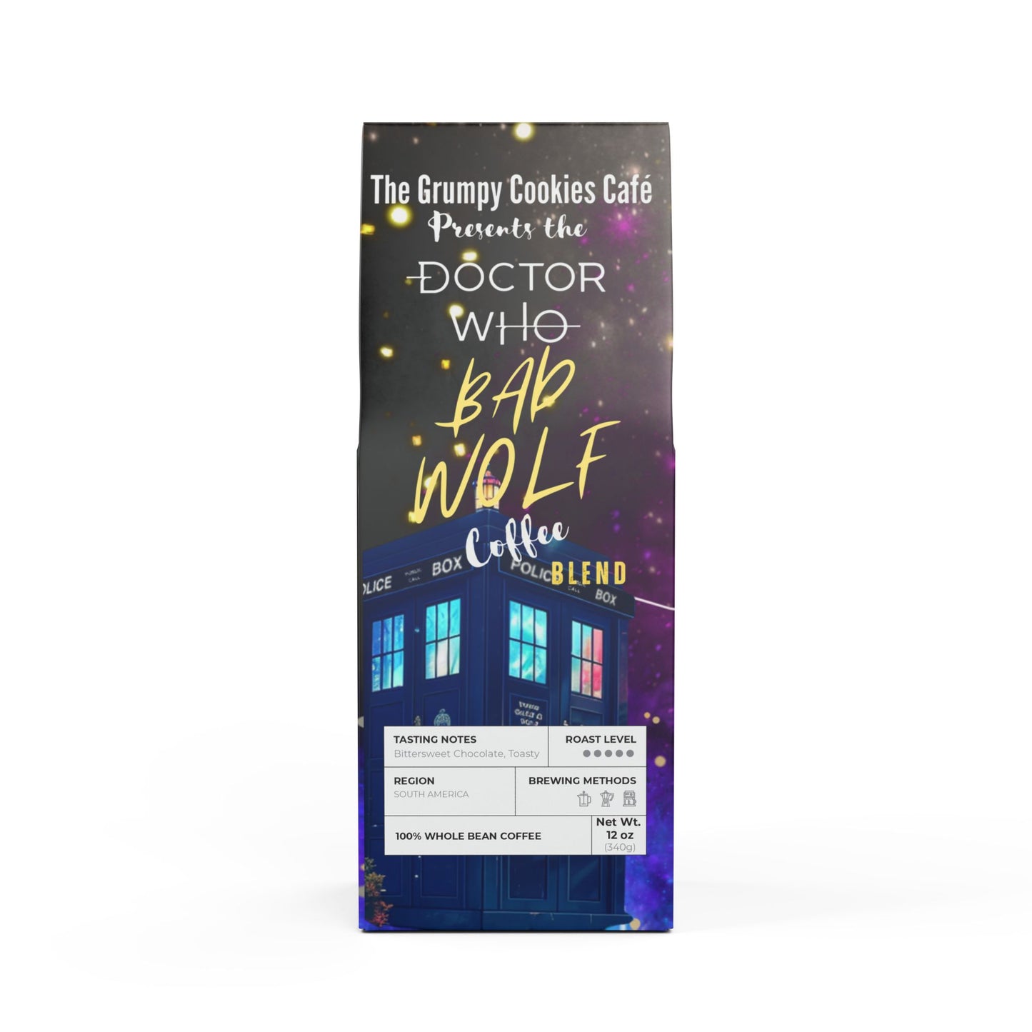 Dr Who - Bad Wolf Coffee Blend (Dark French Roast)