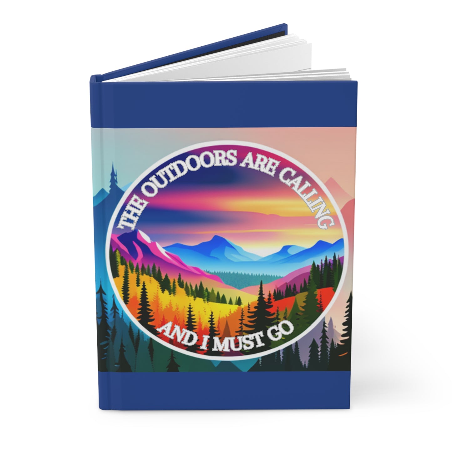 The Grumpy Cookies - I Must Go Hardcover Journal
