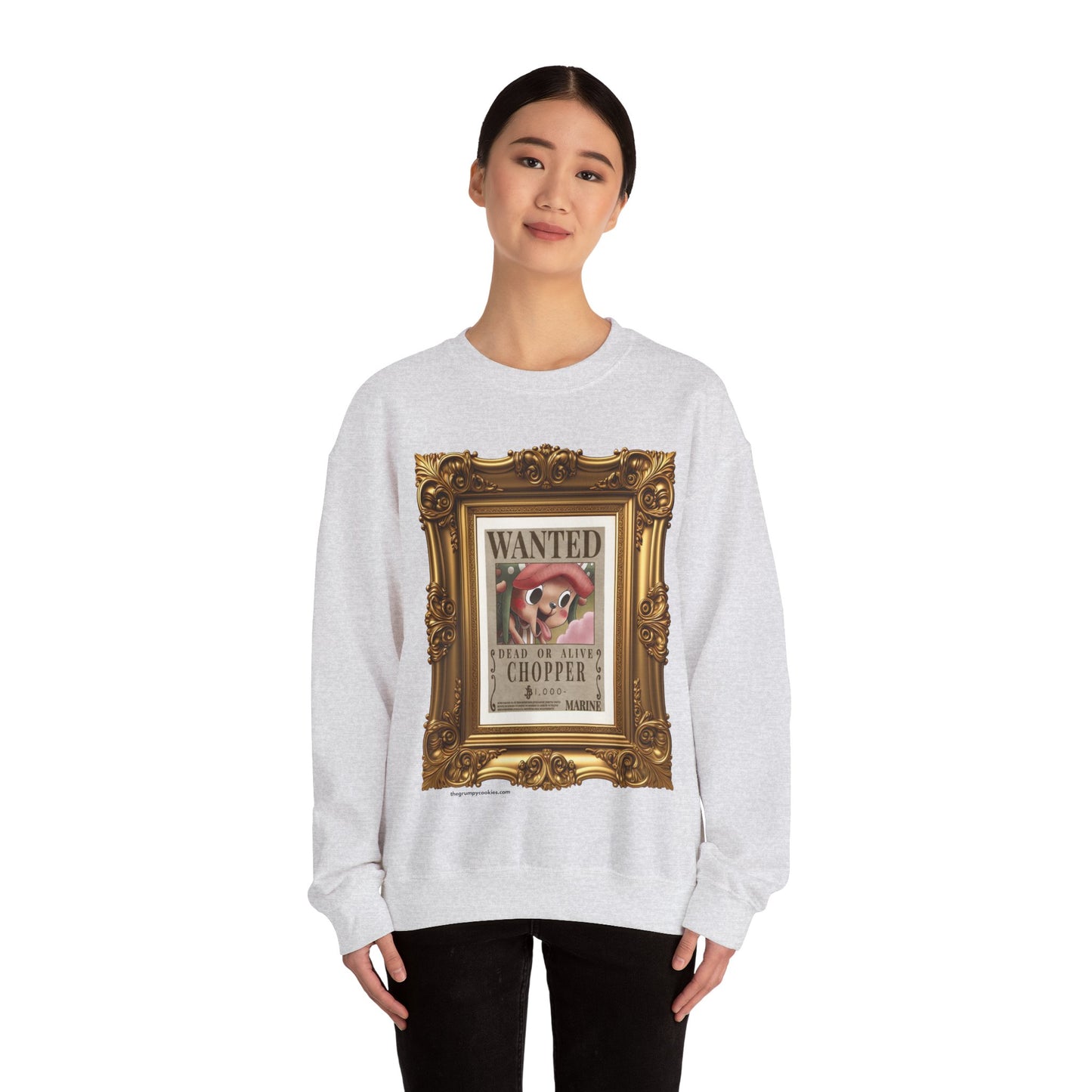 One Piece - Fine Art Chopper Unisex Heavy Blend™ Crewneck Sweatshirt