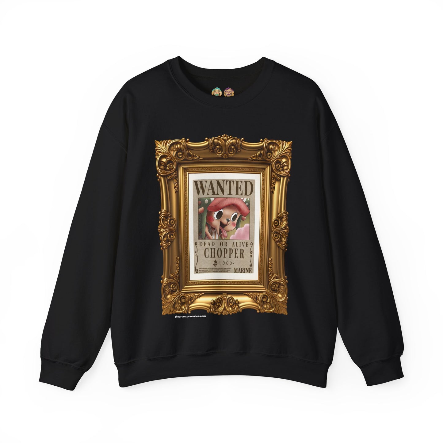 One Piece - Fine Art Chopper Unisex Heavy Blend™ Crewneck Sweatshirt