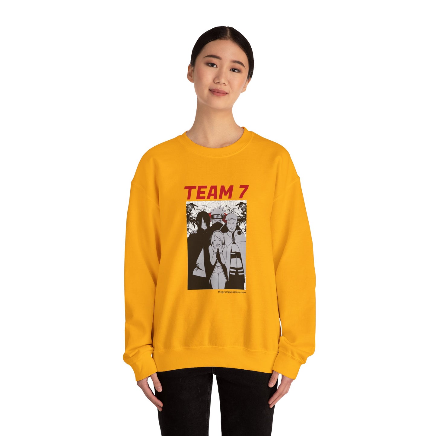 Naruto - Team 7 Unisex Heavy Blend™ Crewneck Sweatshirt