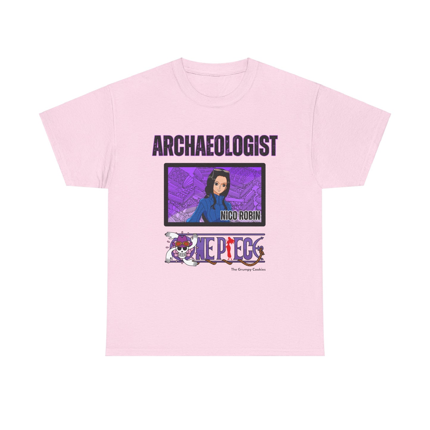 One Piece - Archaeologist Robin Unisex Heavy Cotton Tee