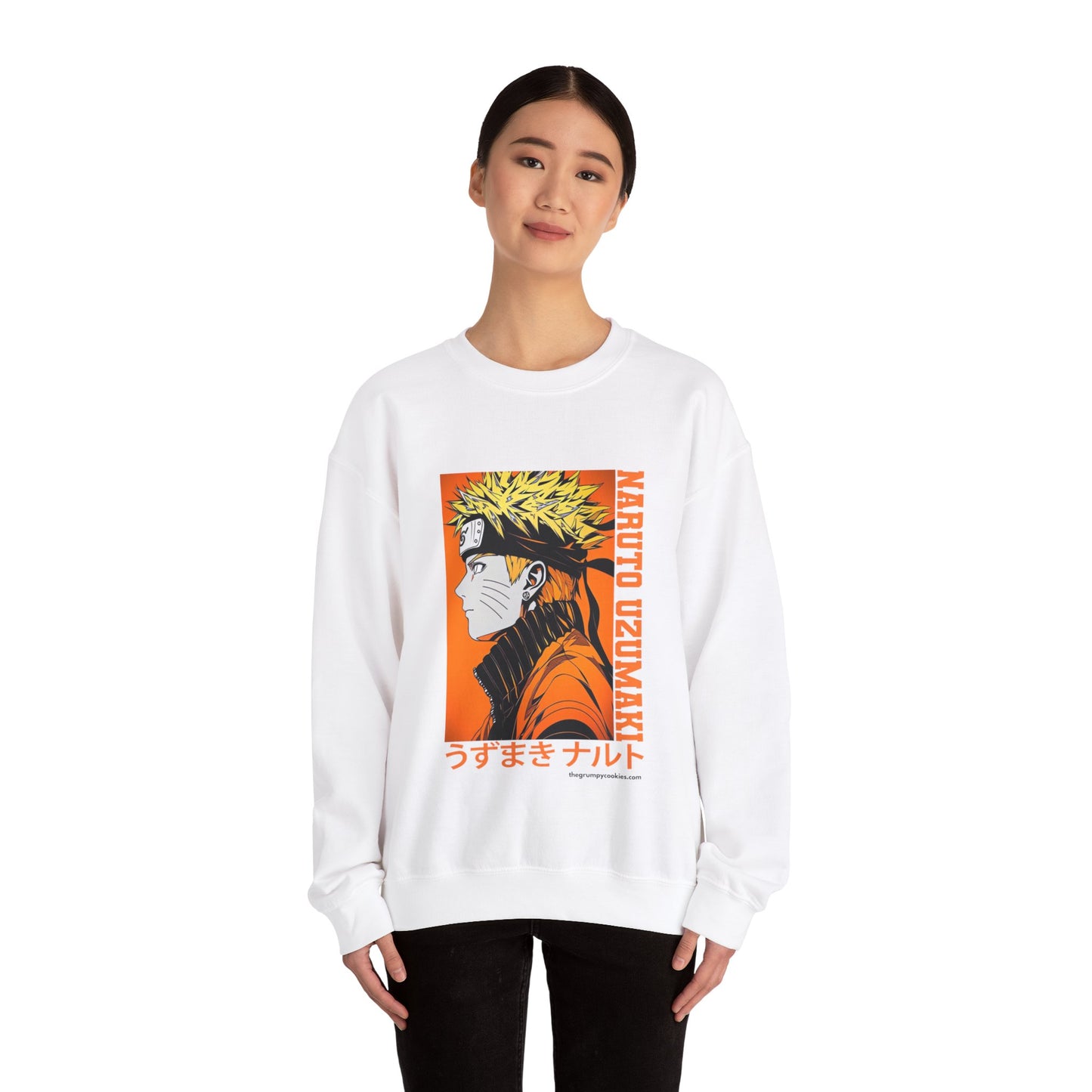 Naruto - Orange Unisex Heavy Blend™ Crewneck Sweatshirt