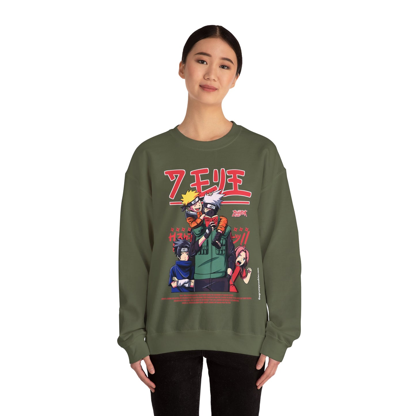 Naruto - Team Kakashi Unisex Heavy Blend™ Crewneck Sweatshirt