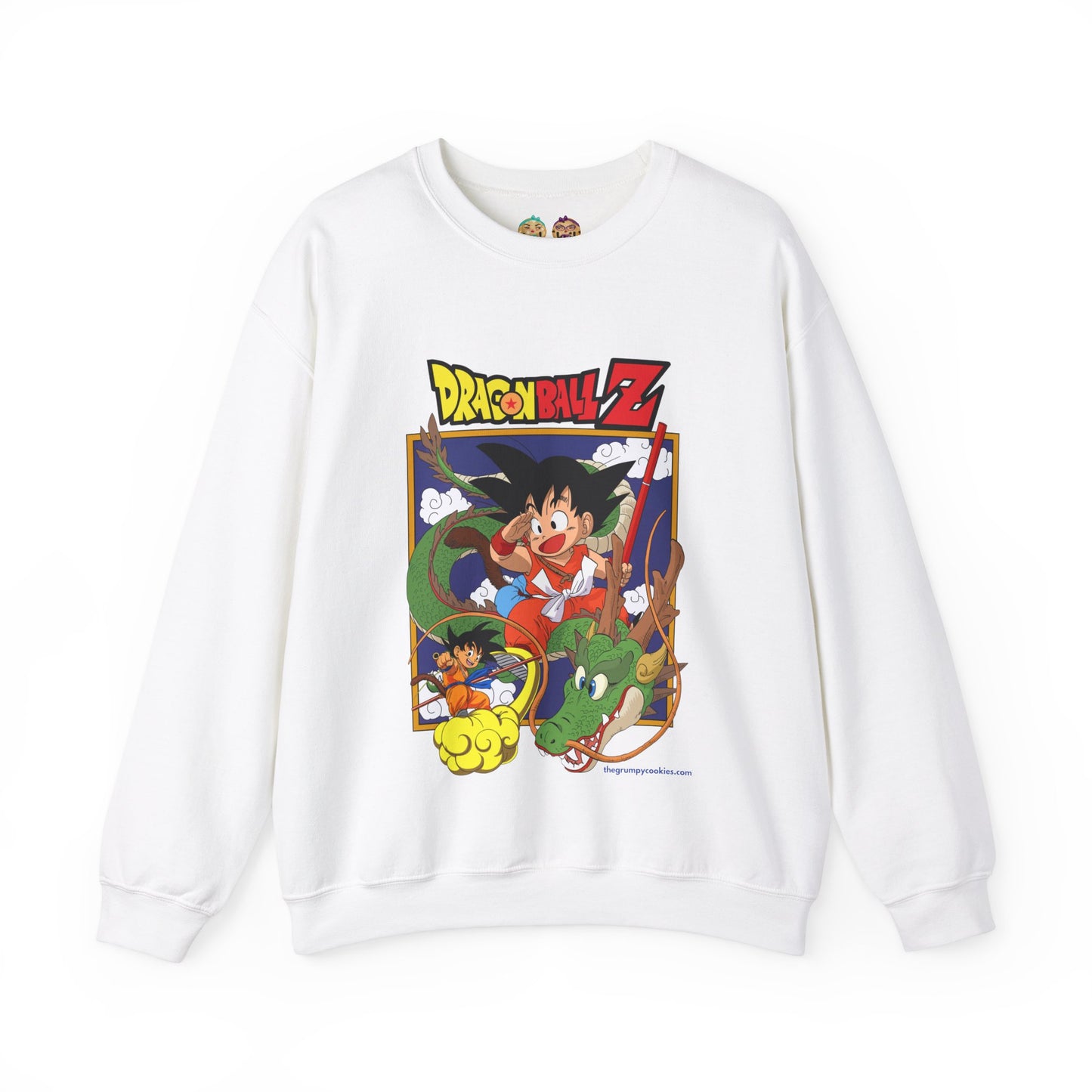 Dragon Ball - Old School DBZ Unisex Heavy Blend™ Crewneck Sweatshirt