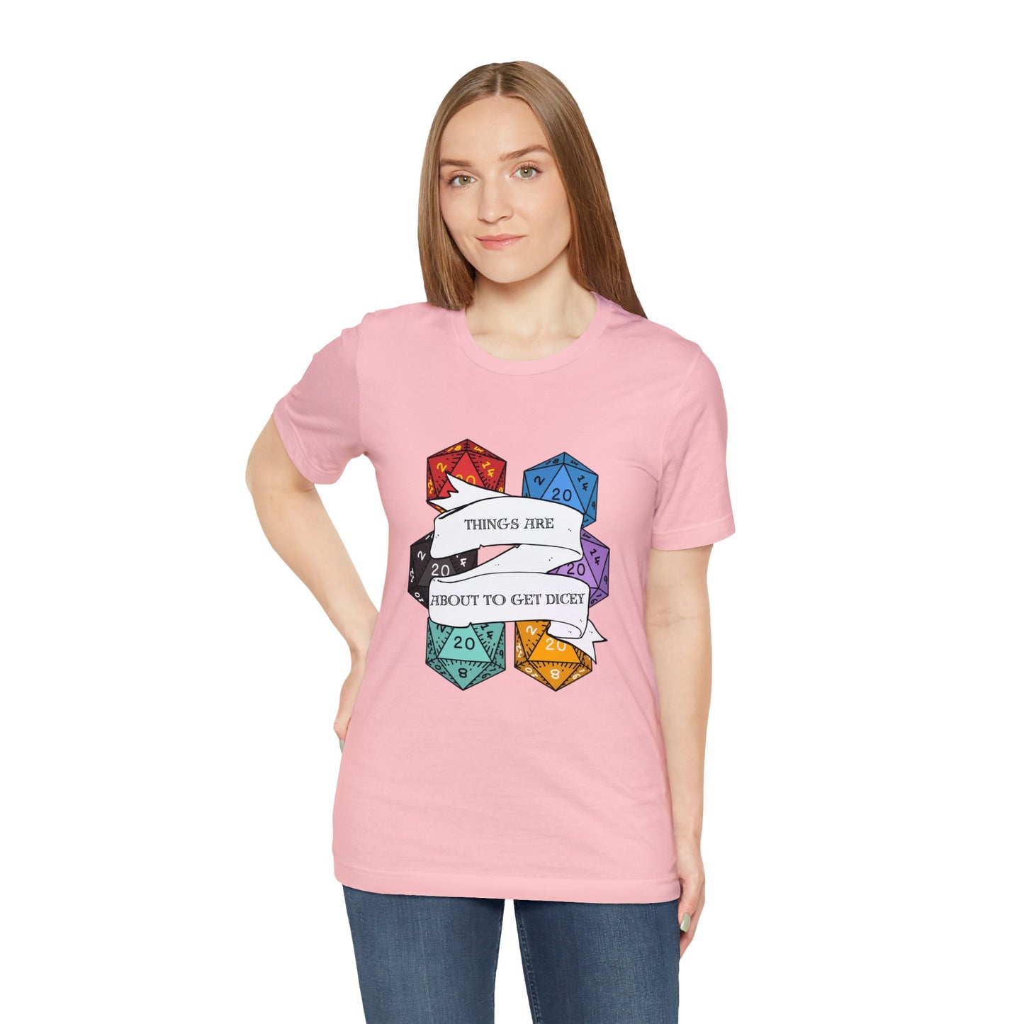 Dungeons & Dragons - Dicey Short Sleeve Tee