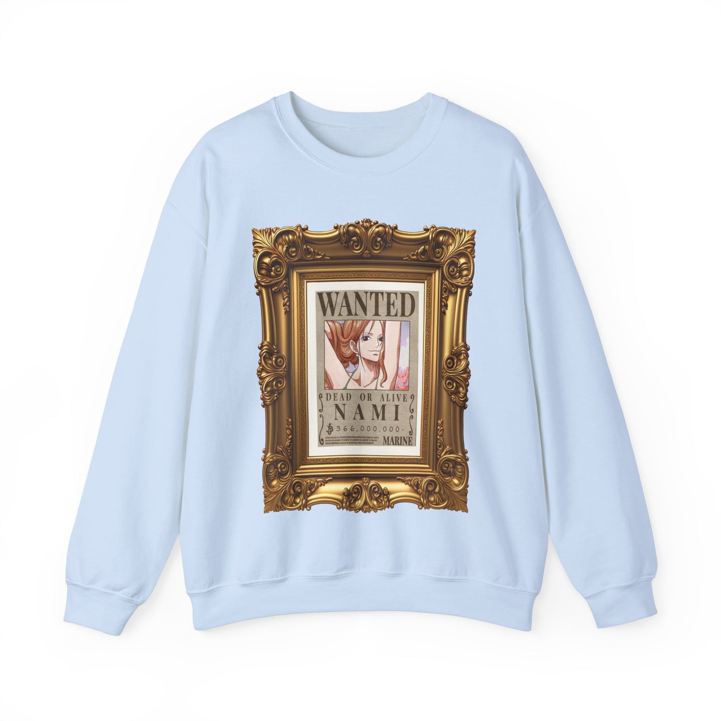 One Piece - Fine Art Nami Unisex Heavy Blend™ Crewneck Sweatshirt