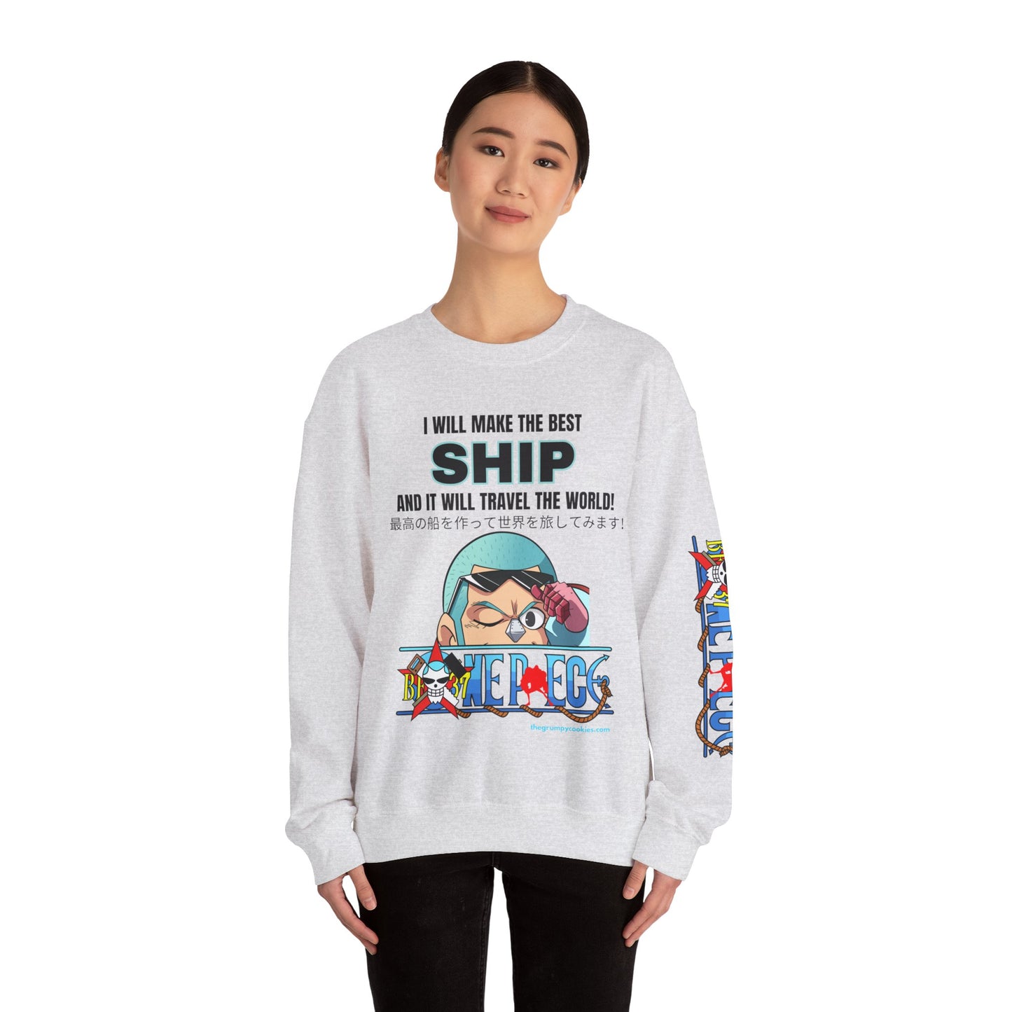 One Piece - World's Greatest Shipwright Unisex Heavy Blend™ Crewneck Sweatshirt