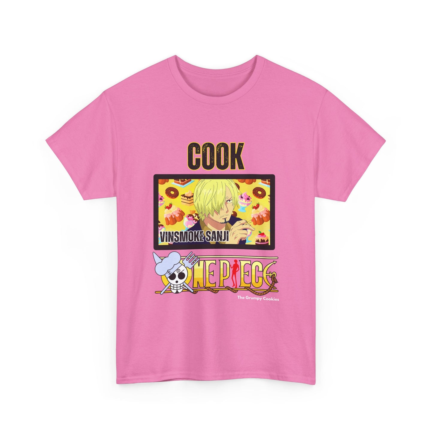 One Piece - Cook Sanji Unisex Heavy Cotton Tee