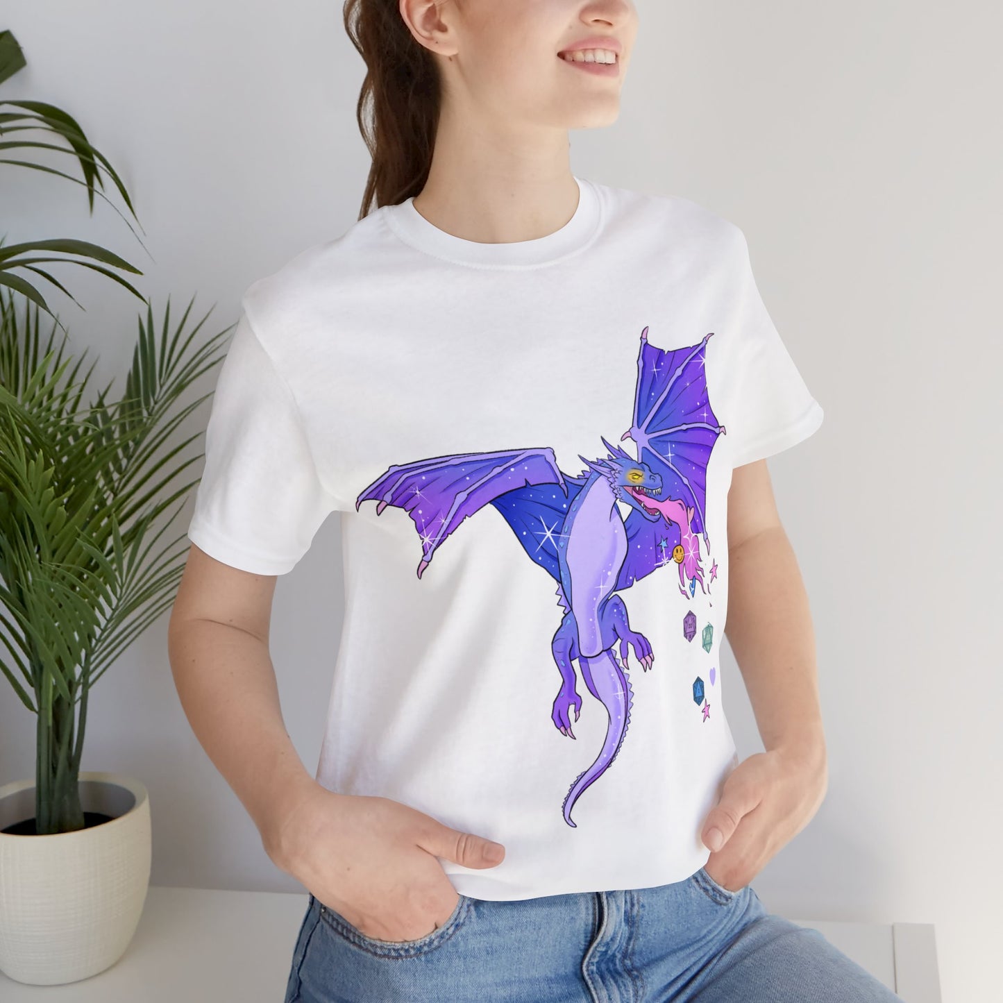 Dungeons & Dragons - Purple Dragon Short Sleeve Tee