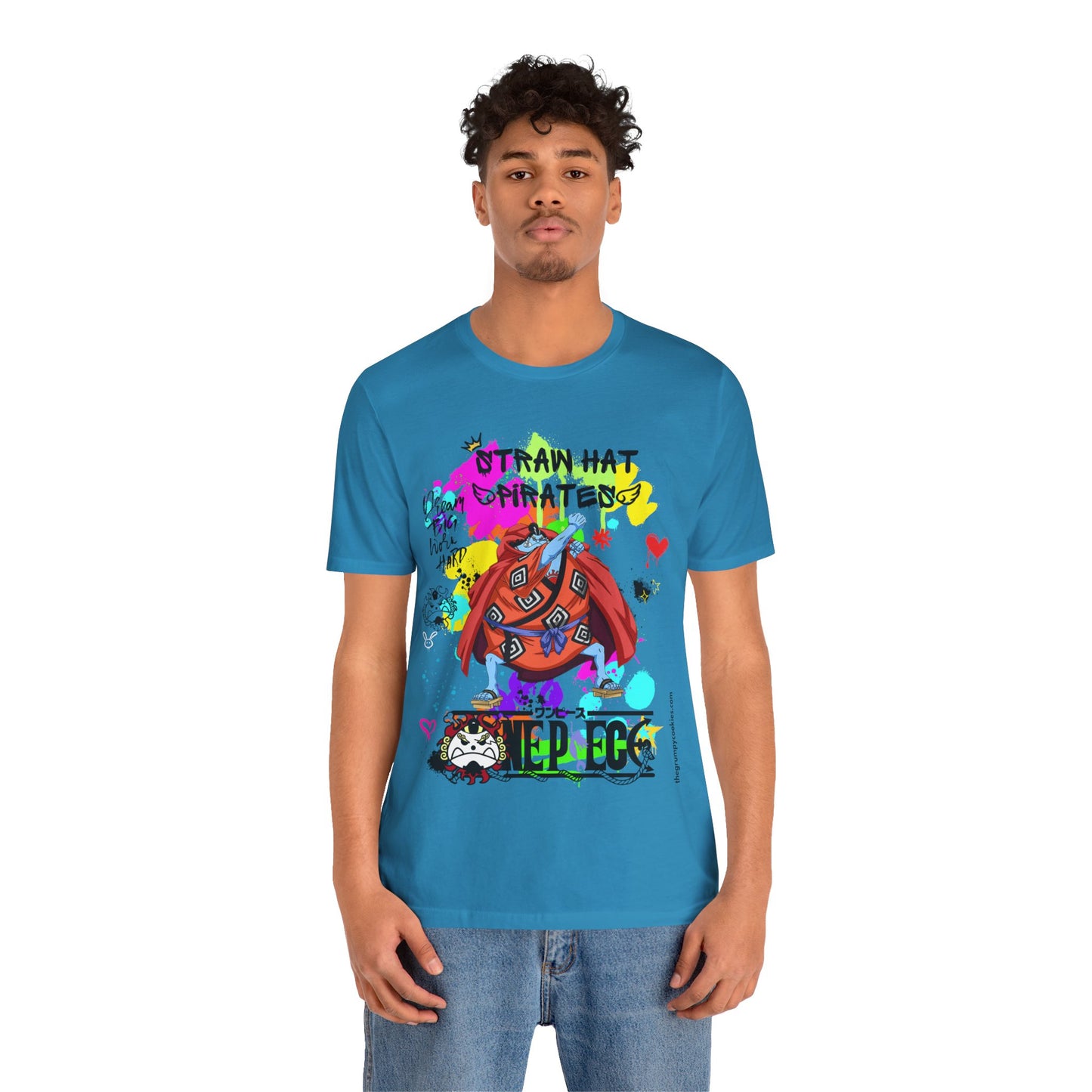 One Piece - Graffiti Jimbei Unisex Jersey Short Sleeve Tee