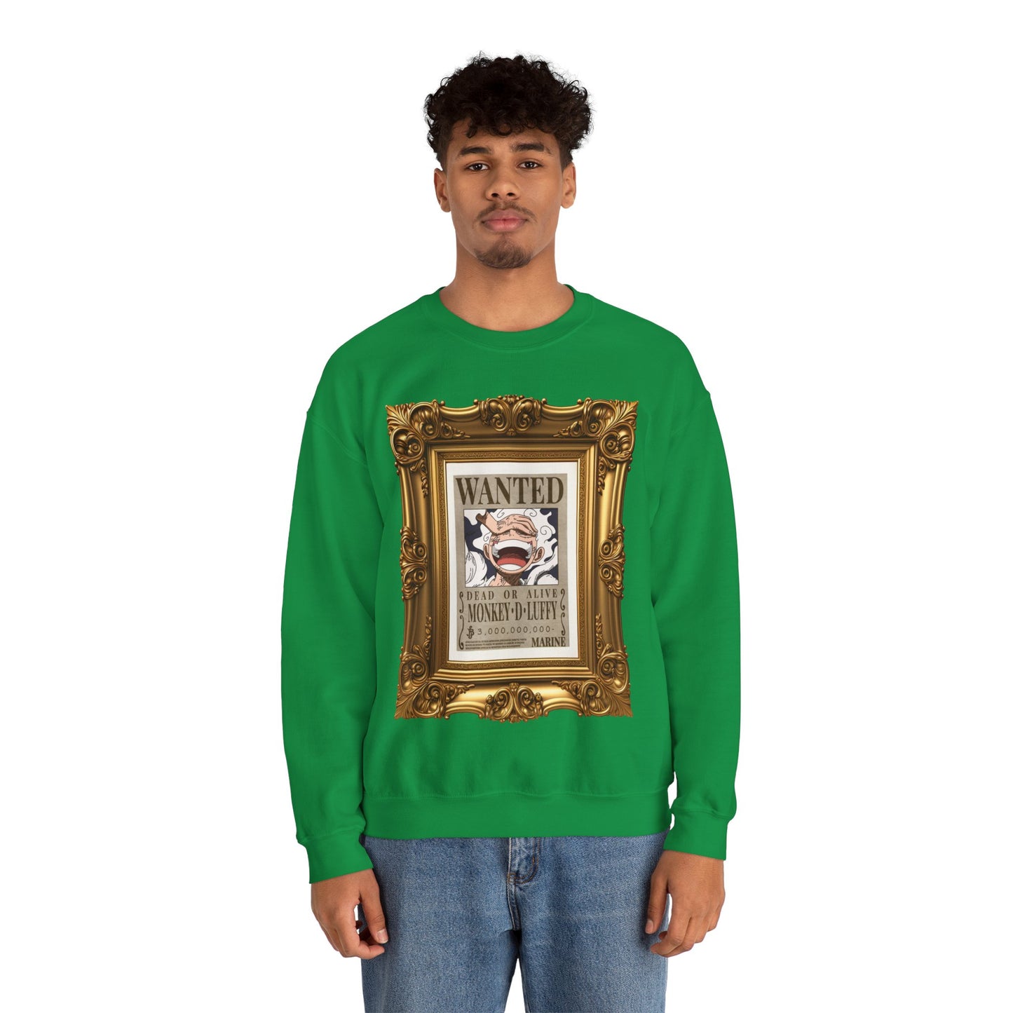 One Piece - Fine Art Luffy Unisex Heavy Blend™ Crewneck Sweatshirt
