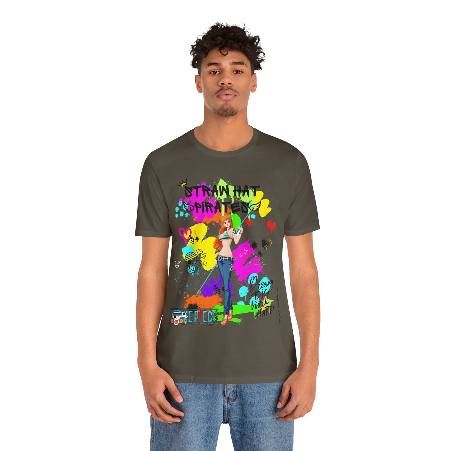 One Piece - Graffiti Nami Unisex Jersey Short Sleeve Tee