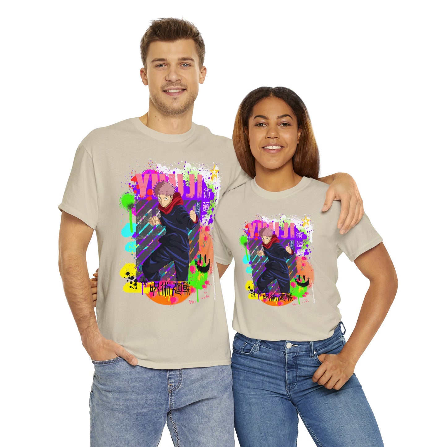 Jujutsu Kaisen - Yuji Says Bring It Unisex Heavy Cotton Tee