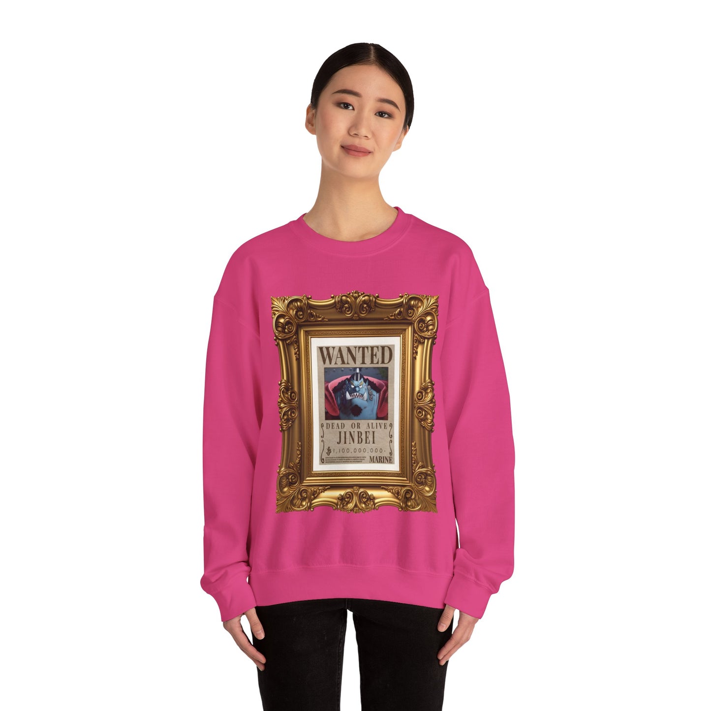 One Piece - Fine Art Jimbei Unisex Heavy Blend™ Crewneck Sweatshirt