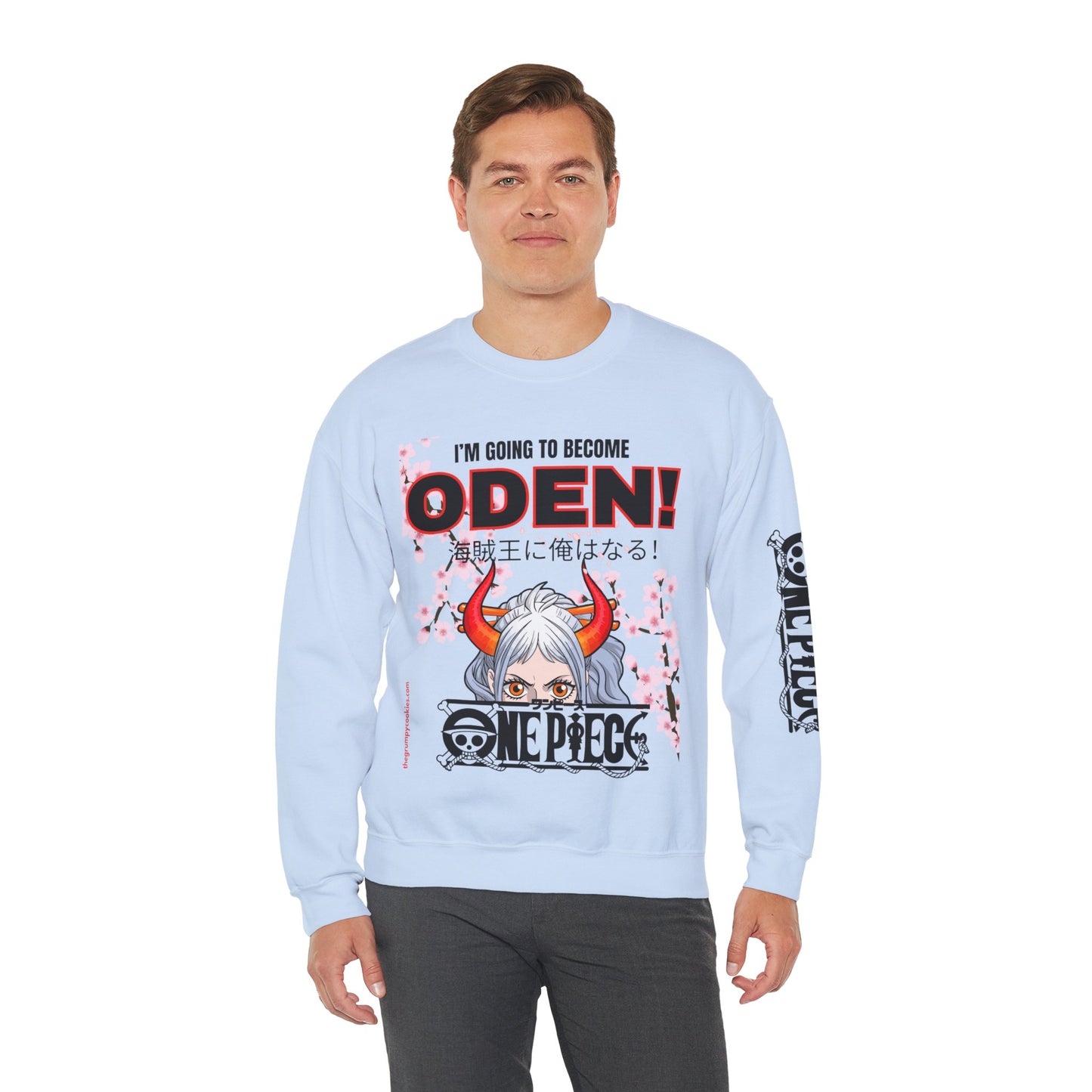 One Piece - I Will Be Oden Unisex Heavy Blend™ Crewneck Sweatshirt