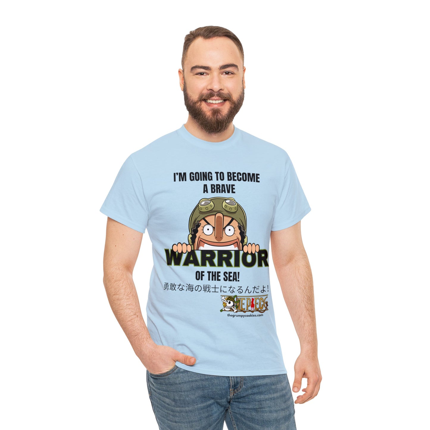 One Piece - Brave Warrior of the Sea Unisex Heavy Cotton Tee