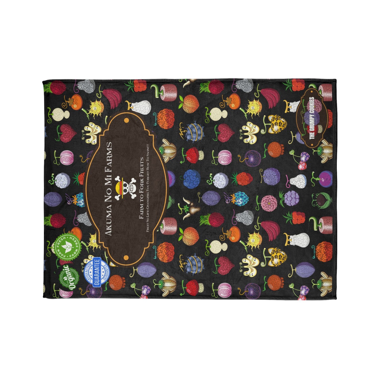 One Piece - Organic Devil Fruit Brook Polyester Blanket